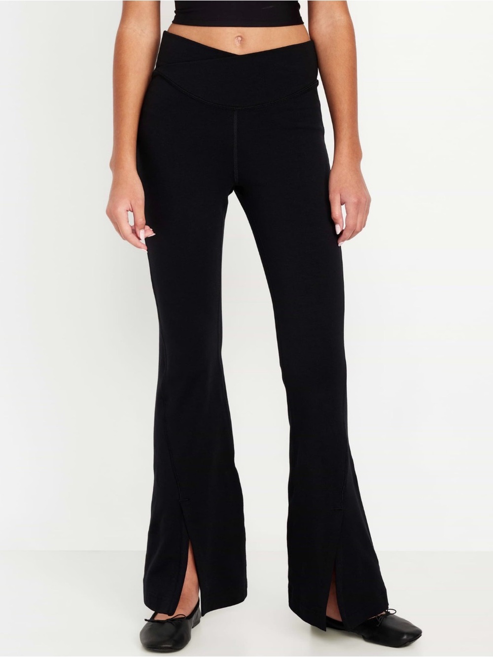 Girl’s Old Navy High-Waisted PowerChill Flare Pants